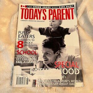 2/$25 Today's Parent Canada's Parenting Magazine June 2001 Vol 18 No 5 Vintage